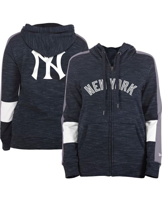 New Era New York Yankees Colorblock Full-Zip Hoodie