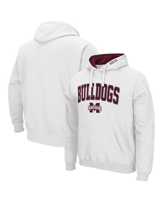 Colosseum Mississippi State Bulldogs Arch Logo 3.0 Pullover Hoodie