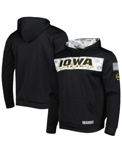 Colosseum Iowa Hawkeyes Oht Military-Inspired Appreciation Team Pullover Hoodie