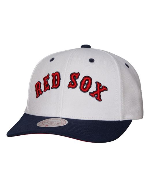 Mitchell & Ness Boston Red Sox Cooperstown Collection Pro Crown Snapback Hat
