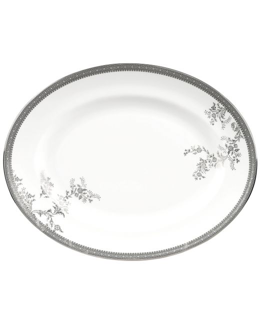 Vera Wang Wedgwood Dinnerware Lace Oval Platter