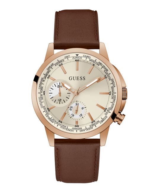 Guess Multifunction Stainless Steel Watch 44mm