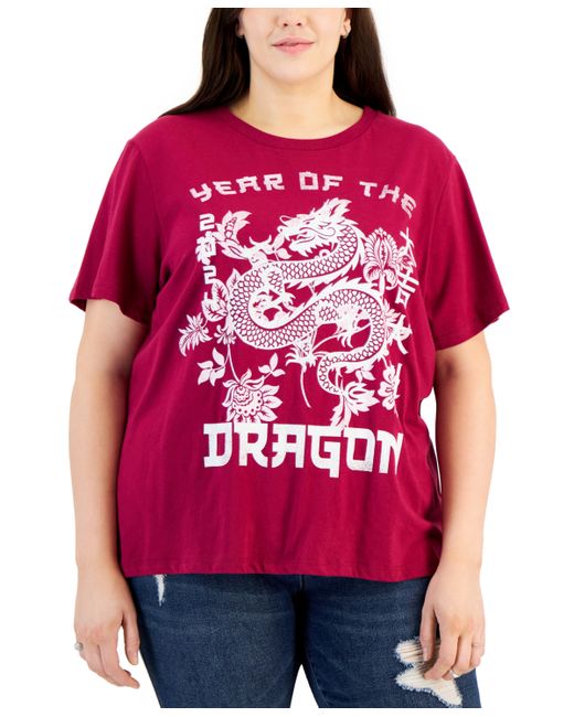 Grayson Threads, The Label Trendy Plus Year of the Dragon T-Shirt