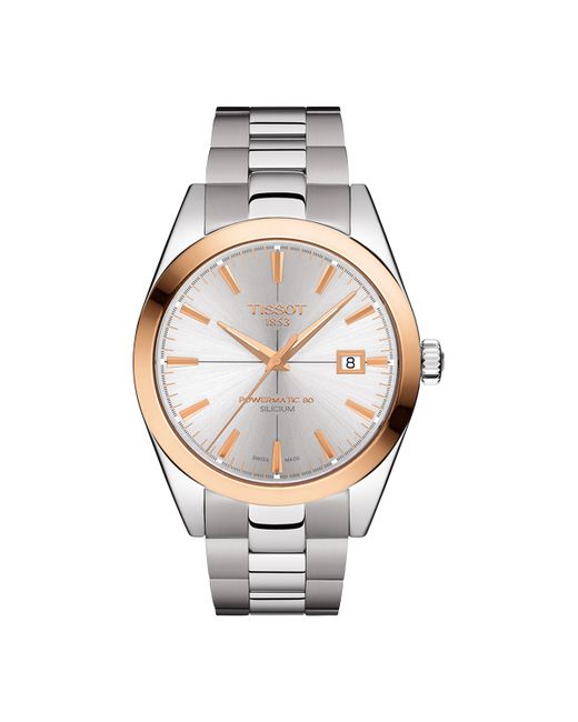 Tissot Swiss Automatic Gentleman Stainless Steel Bracelet Watch 40mm