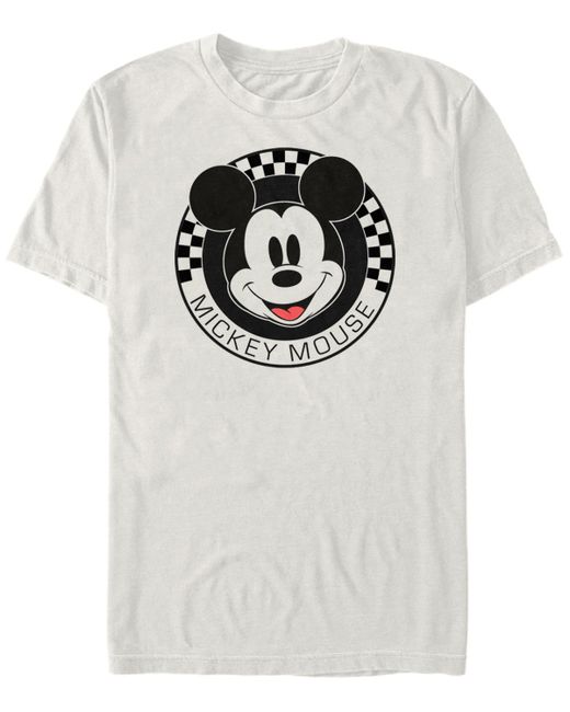 Fifth Sun Mickey Checkered Short Sleeve T-Shirt