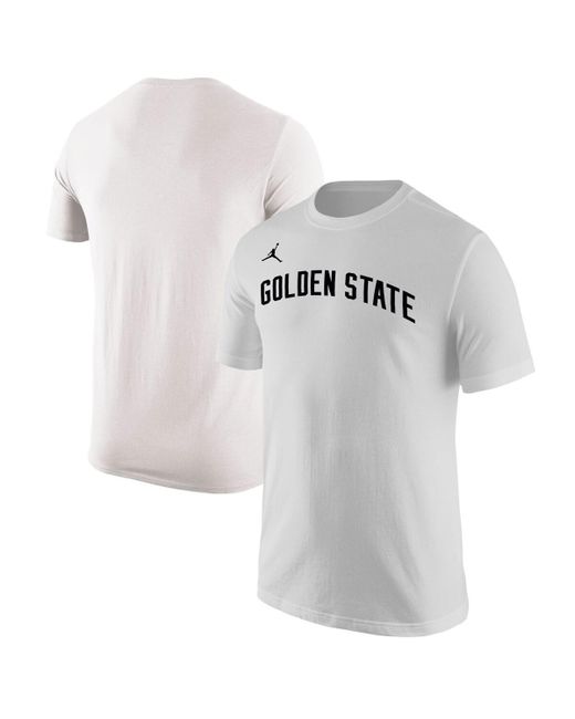 Jordan Golden State Warriors 2022/23 Statement Edition Wordmark T-shirt