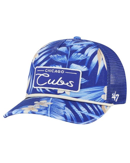 '47 Brand 47 Brand Chicago Cubs Tropicalia Trucker Hitch Adjustable Hat