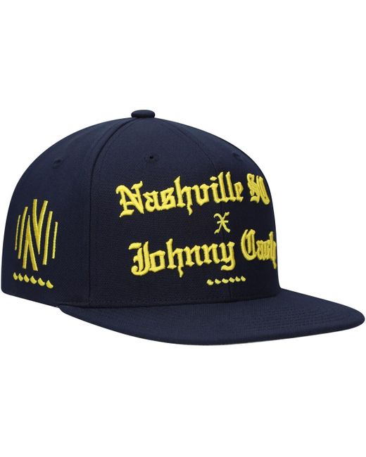 Mitchell & Ness Nashville Sc x Johnny Cash Snapback Adjustable Hat