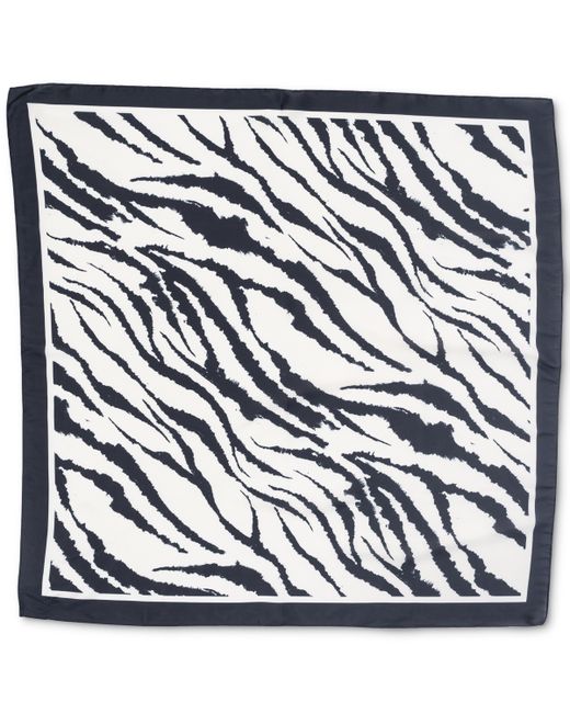I.N.C. International Concepts Zebra Striped Square Scarf Created for