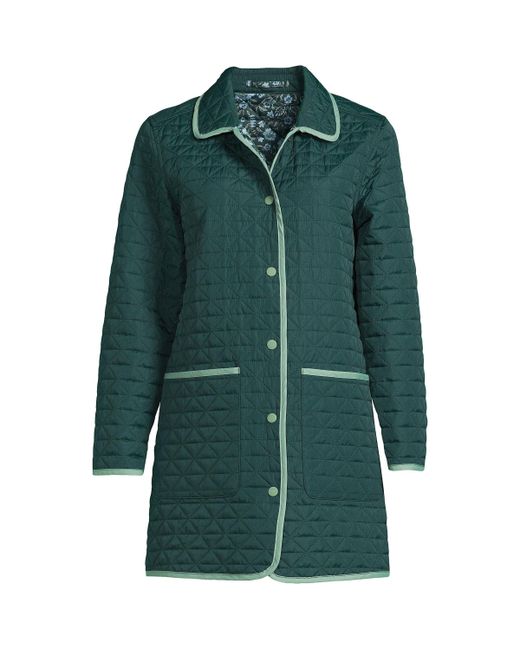Lands' End Plus Insulated Reversible Barn Coat adorn