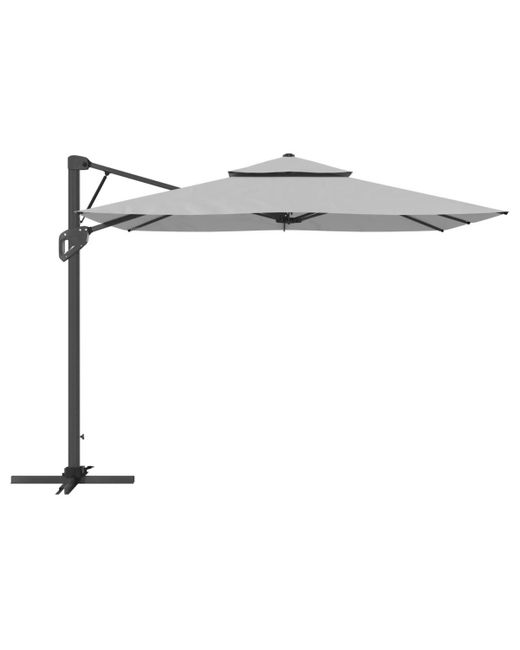 Mondawe ft. Square Offset Cantilever Outdoor Patio Umbrella