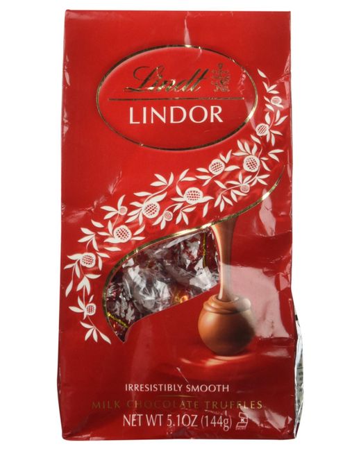 Lindt Lindor Milk Chocolate Truffle Ball Case of 6