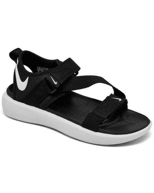 Nike Vista Strappy Casual Sandals from Finish Line White