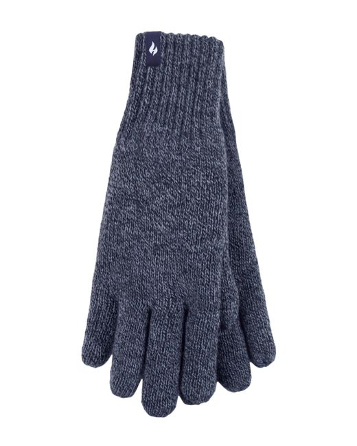 Heat Holders Nevis Solid Flat Knit Gloves