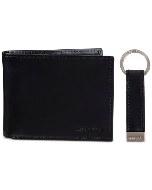 Calvin Klein Rfid Slimfold Wallet Key Fob Set