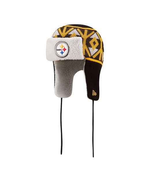 New Era Pittsburgh Steelers Knit Trapper Hat