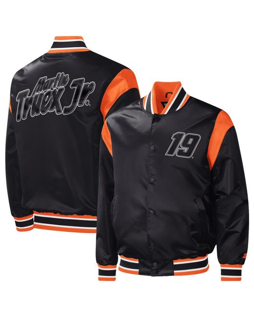 Starter Martin Truex Jr Force Play Full-Snap Varsity Jacket