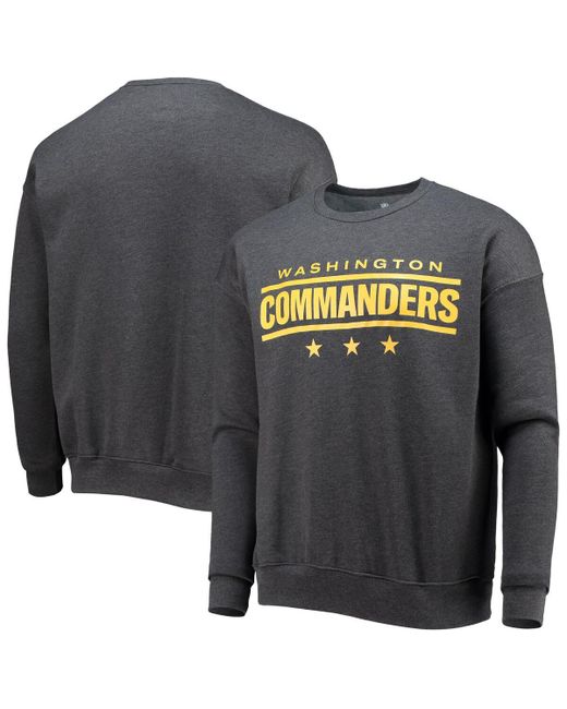 Fanatics Nfl x Darius Rucker Collection by Washington Commanders Star Sponge Fleece Pullover Sweatshirt