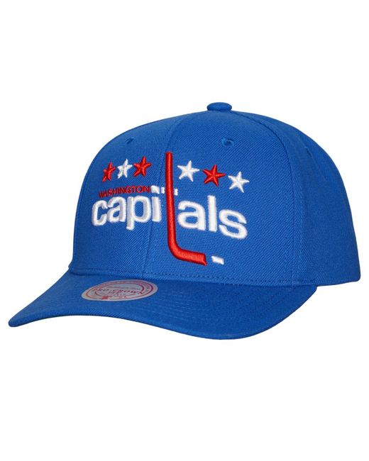 Mitchell & Ness Washington Capitals Team Ground Pro Adjustable Hat