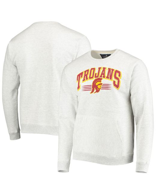League Collegiate Wear Usc Trojans Upperclassman Pocket Pullover Sweatshirt