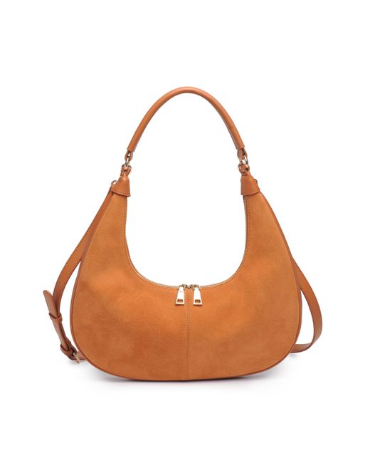 Moda Luxe Teresa Suede Shoulder Bag