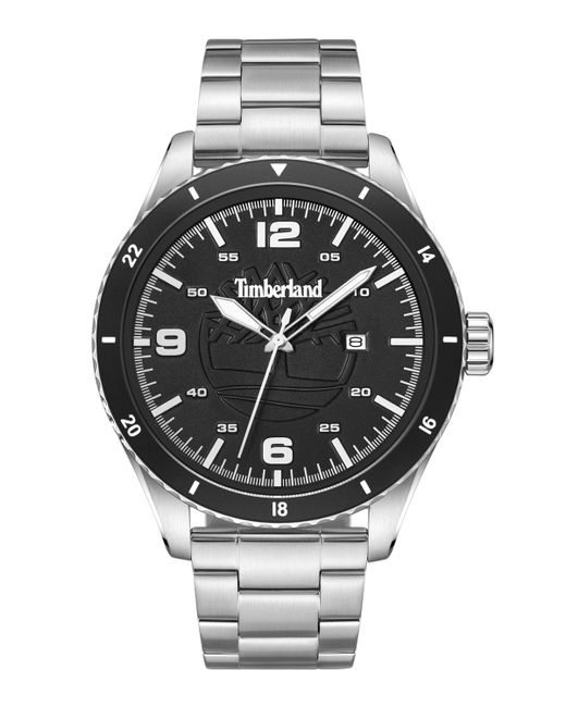 Timberland Quartz Ashmont Tone Stainless Steel Bracelet Watch 46mm