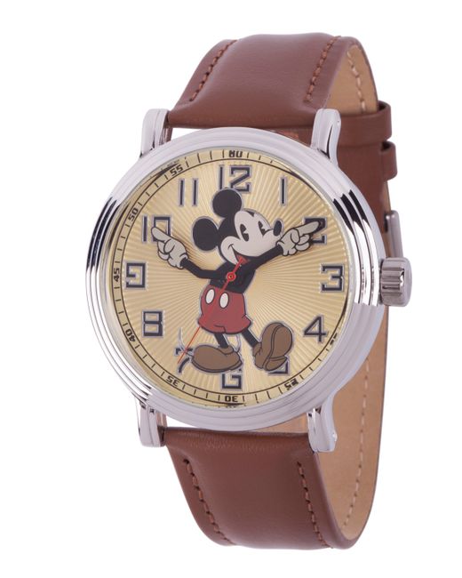 EwatchFactory Disney Mickey Mouse Silver Vintage Alloy Watch