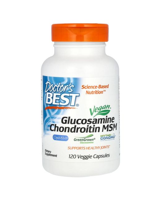 Doctor's Best Nutrition Glucosamine Chondroitin Msm Veggie Caps
