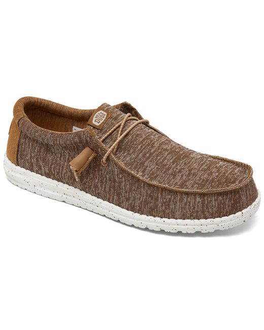 Hey Dude Wally Sport Knit Casual Moccasin Sneakers from Finish Line