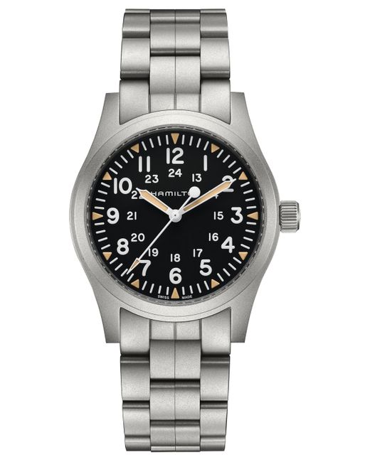 Hamilton Swiss Khaki Field Bracelet Watch 42mm