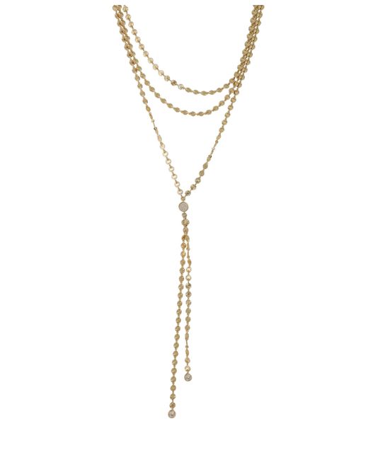 Ettika Fancy Multi-Chain Lariat Necklace