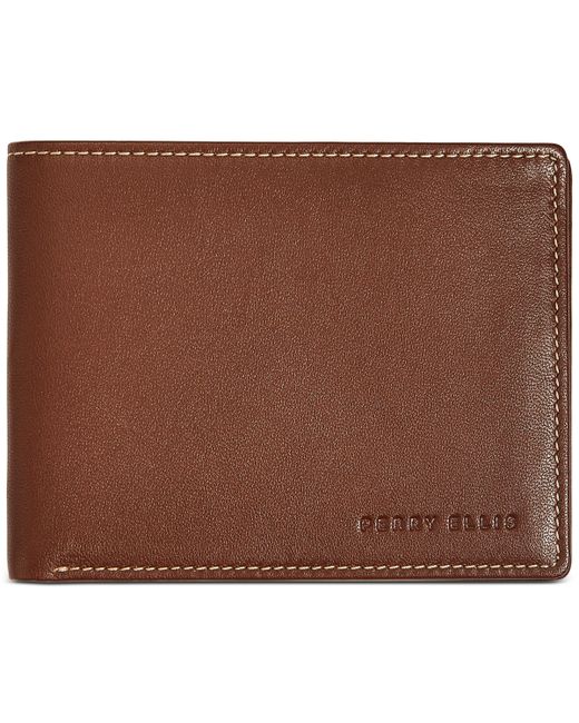 Perry Ellis Portfolio Perry Ellis Leather Wallet