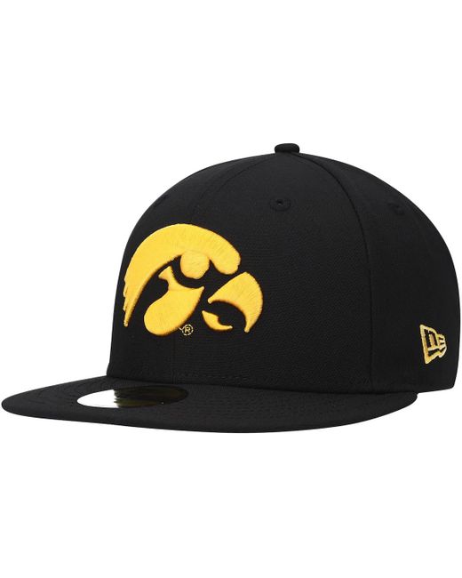 New Era Iowa Hawkeyes Logo Basic 59FIFTY Fitted Hat