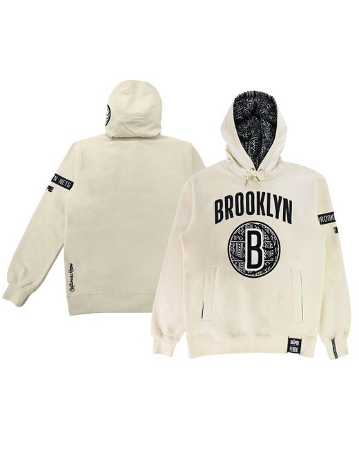 Two Hype and Nba x Brooklyn Nets Culture Hoops Heavyweight Pullover Hoodie