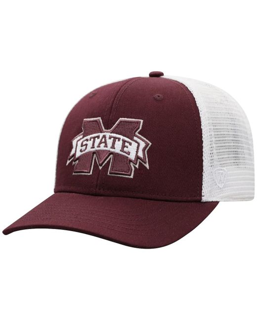Top Of The World Mississippi State Bulldogs Trucker Snapback Hat