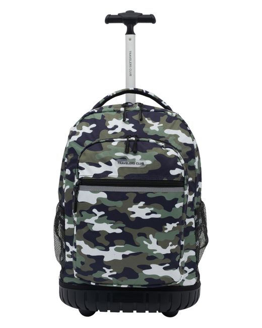 Travelers Club Finley Collection Rolling Backpack