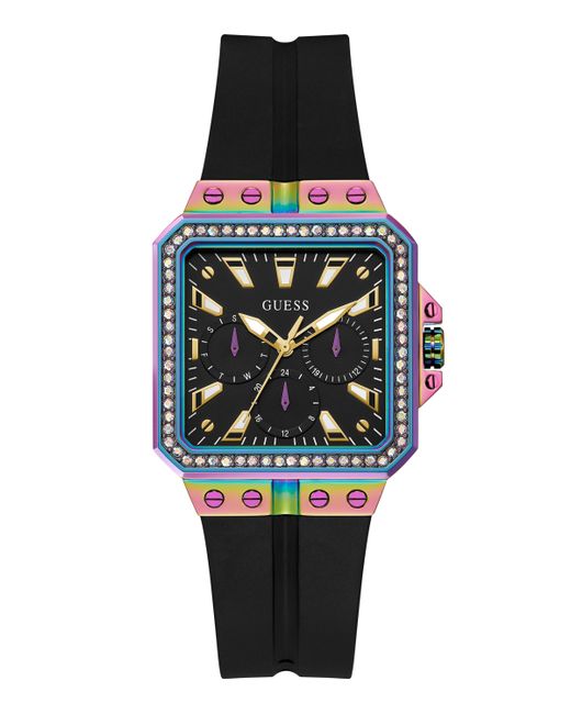 Guess Multi-Function Silicone Watch 34mm