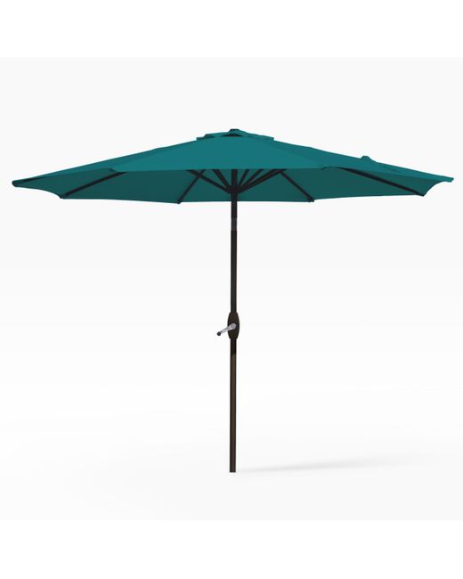 Westintrends 9 Ft Outdoor Patio Market Umbrella with Tilt and Crank