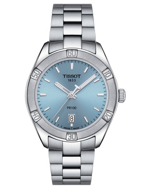 Tissot Pr 100 Lady Sport Stainless Steel Bracelet Watch 36mm