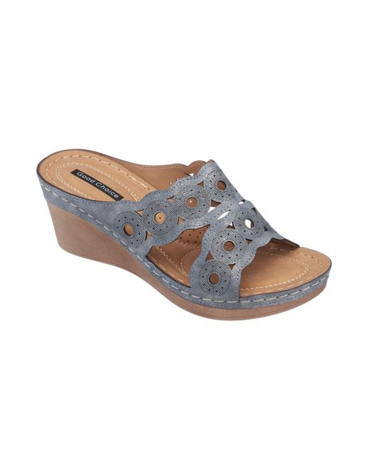 GC Shoes Wedge Sandal