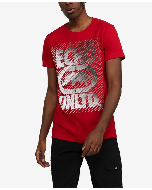 Ecko Unltd Big and Tall Balance Transfer Graphic T-shirt
