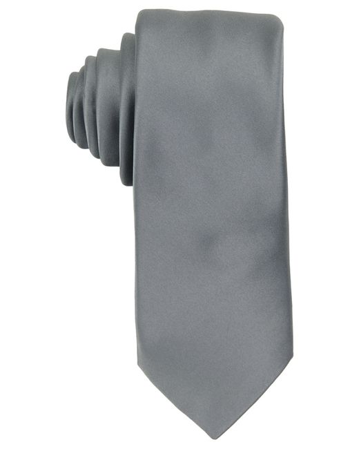 Construct Satin Solid Extra Long Tie