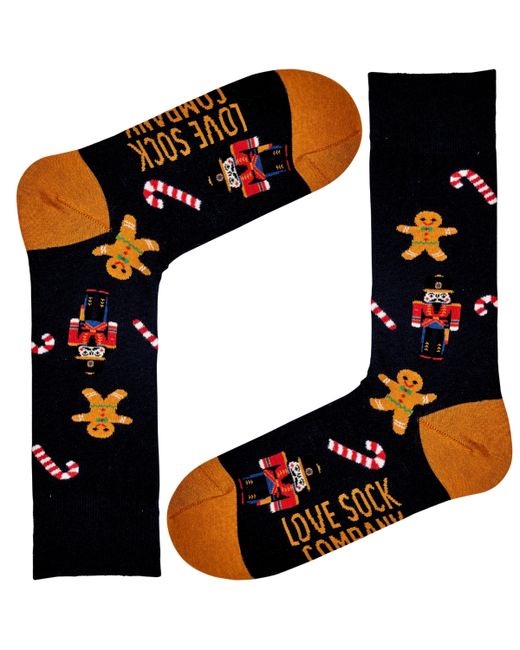Love Sock Company Christmas Nutcracker Novelty Crew Socks Pack of 1
