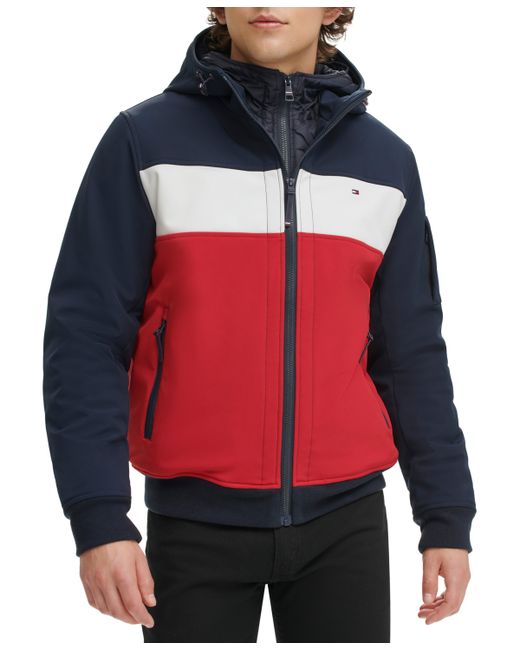 Tommy Hilfiger Hoodie Bomber Combo Jacket Ice
