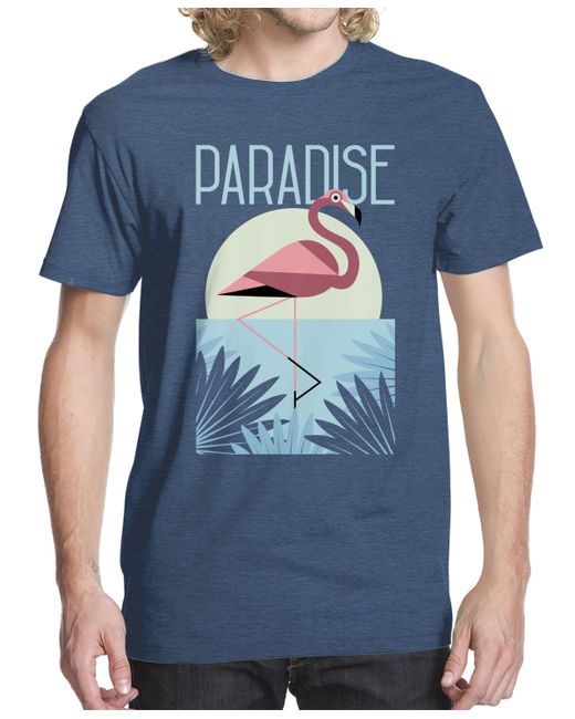 Beachwood Flamingo Palms Paradise Graphic T-shirt