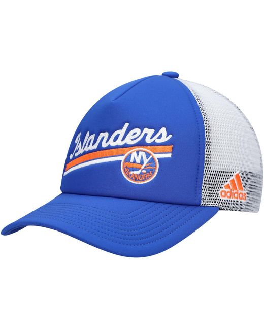 Adidas New York Islanders Foam Trucker Snapback Hat