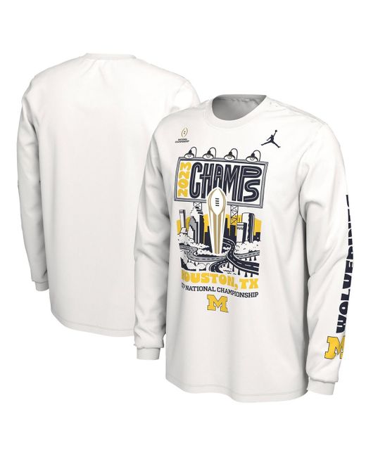 Jordan Michigan Wolverines College Football Playoff 2023 National Champions Expressive Long Sleeve T-shirt