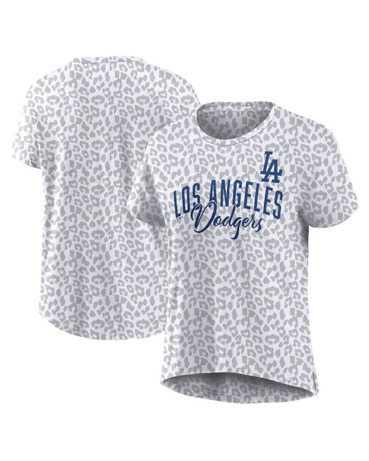 Profile Los Angeles Dodgers Plus Leopard T-shirt