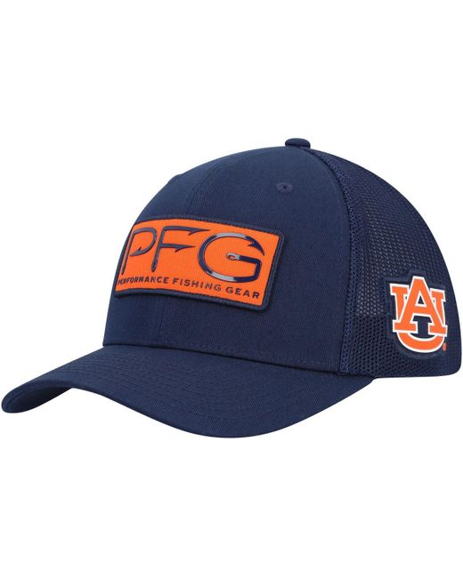 Columbia Auburn Tigers Pfg Hooks Flex Hat