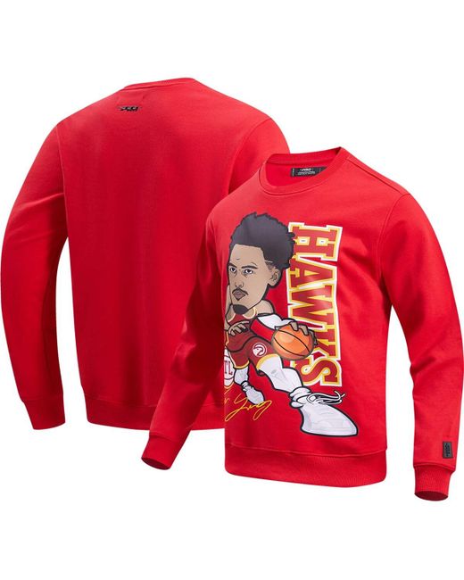 Pro Standard Trae Young Atlanta Hawks Avatar Pullover Sweatshirt